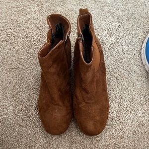 Brown booties